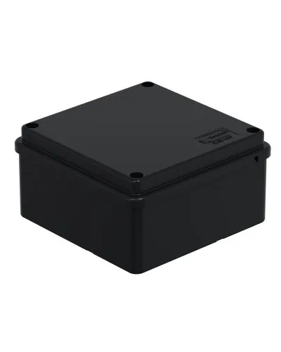 Коробка BJB/JBS100 100х100х55, IP56, черная (44057BL-1). Коробка монтажная. Экопласт в Абакане