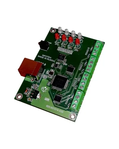 AVT-USB/4RS422. Промышленный преобразователь USB в RS-422. Инфотех в Абакане