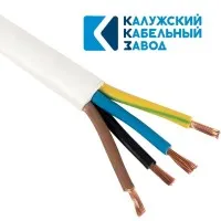 ПВС 4х10,0 белый ГОСТ ККЗ. Провод со скрученными жилами. ККЗ (Калужский Кабельный Завод)