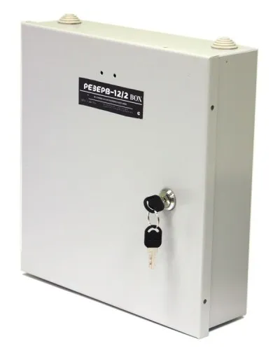 Резерв 12/5 BOX PRO (цвет корпуса черный). Источник вторичного электропитания резервированный. МикроКомСервис в Абакане