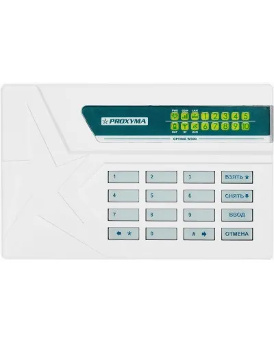 W500RL+ Optima. Объектовый прибор с встроенными GSM, РПП Ладога-РК/Ладога-РК+, и проводными шлейфами. Проксима в Абакане