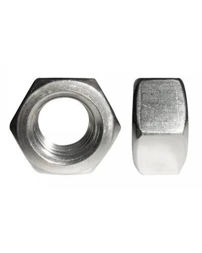 Гайка шестигранная нержавеющая (А2) M12 (DIN 934) (200 шт) (PR08.7458). Гайка шестигранная нержавеющая (А2). Промрукав в Абакане