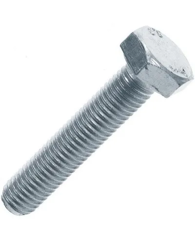 Болт с шестигранной головкой нержавеющий (А2) M6х45 (DIN 933) (100 шт) (PR08.7435). Болт с шестигранной головкой нержавеющий. Промрукав в Абакане