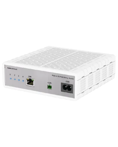 Преобразователь 4 RS-232 - Ethernet. Преобразователь интерфейсов. Ритм в Абакане