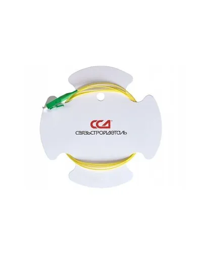 ШОС-SM/0.9 мм-LC/APC-p/t -1.0м (130201-03690). Пигтейл оптический. ССД (Связьстройдеталь) в Абакане