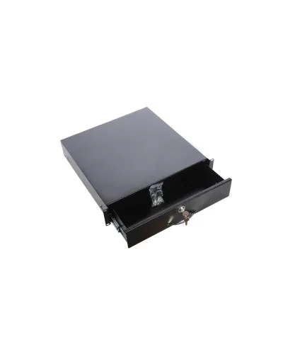 ТСВ-Д-2U.450-9005. Полка (ящик) для документации 2U. ЦМО в Абакане